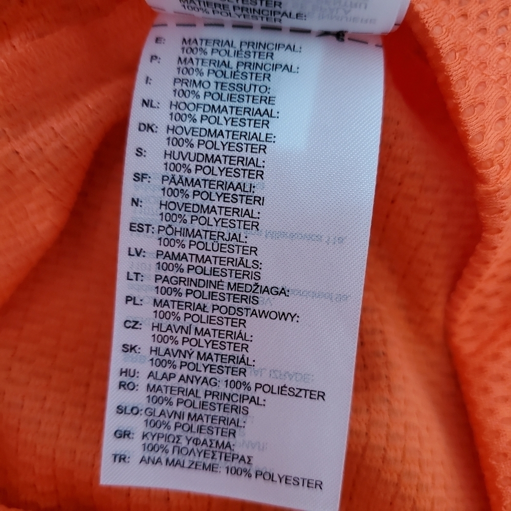 NEW Adidas Mesh Baseball Orange Jersey Shirt - Picture 5 of 6